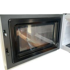【⭐️全額返金保証⭐️】〇【美品】アイリスオーヤマ 電子レンジ KMB-F186-W 2023年製の画像