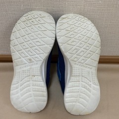 SKECHERS ブルー スニーカー 17.0cmの画像