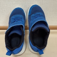SKECHERS ブルー スニーカー 17.0cmの画像