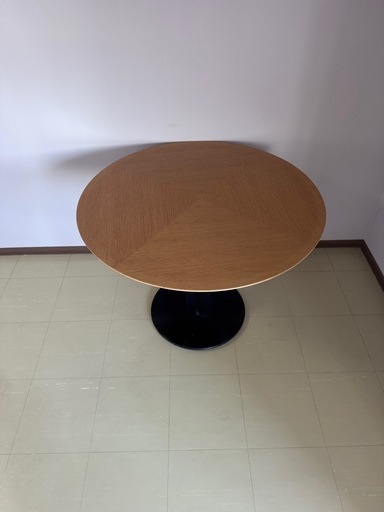 CONDEHOUSE カンディハウス 旭川家具木製丸テーブル ダイニングテーブル