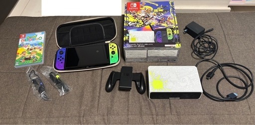 任天堂Switch 有機EL スプラトゥーンあつ森ソフト (ma) 渡瀬の