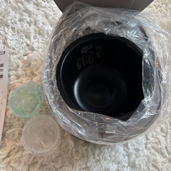 アイリスオーヤマ炊飯器 3合 【新品未使用】RC-IL30-T 2023年製 取扱説明書付きの画像