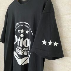 オリオンビール フロントロゴTシャツ（ブラック）XLの画像