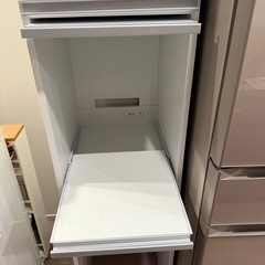ディノス 下オープン家電ストッカー　幅40の画像