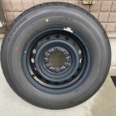 新車外しハイエース純正タイヤホイールセット4本ホイール