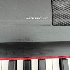 2022年製‼️ 🌟美品✨YAMAHA ヤマハ Pシリーズ 電子ピアノ P-125 の画像