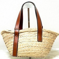 【未使用級】LOEWE ロエベ かごバック アナグラム スモールサイズ の画像