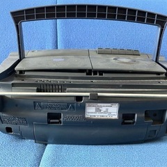 KENWOOD CDラジカセ オーディオ機器 PMS-G1 ケンウッド ポータブルマイクロCDシステム 現状の画像