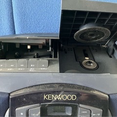 KENWOOD CDラジカセ オーディオ機器 PMS-G1 ケンウッド ポータブルマイクロCDシステム 現状の画像