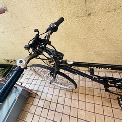 GRAPHISブラック自転車の画像