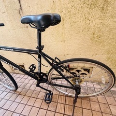 GRAPHISブラック自転車の画像