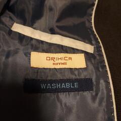 〖美品〗ORIHICA　ネイビースーツ　36の画像