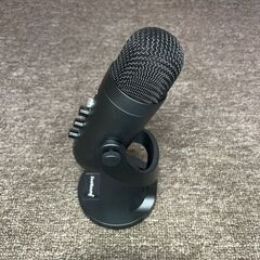〓〓 売約済〆受付終了 〓〓 USB マイク コンデンサー エコー機能 マイクスタンド付きの画像
