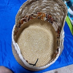 レディース　麦わら帽子の画像