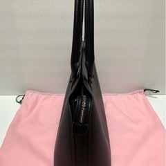 kate spade NEWYORK ケイトスペード ブラックレザー　2WAYハンドバッグ・ショルダー 超美品の画像
