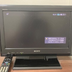 SONY液晶テレビ19V型　BRAVIA KDL-19J5の画像