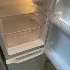 2ドア冷蔵庫(106L)　山善YFR-D111 【7/26(土)AM引取可能な方優先】の画像