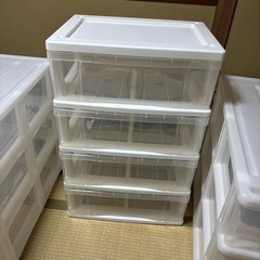 【決まりました】収納ケース　どれでも1台1000円の画像