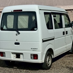 スズキ エブリィ 軽バン ハイルーフ 両側スライドドア 走行距離14.2万km エアコン パワステの画像