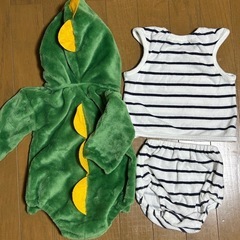 ベビー服50-70 帽子 靴下 5点 男の子の画像
