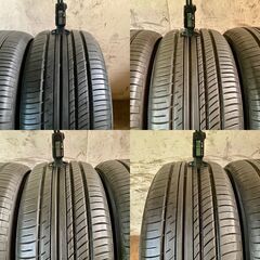 YOKOHAMAタイヤ ADVAN dB V552 225/55R17 97W 中古タイヤ4本セットの画像