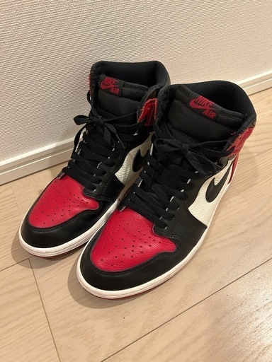 ナイキ　エアジョーダン1   Bred Toe  28cm