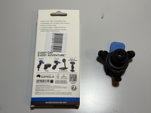 QUAD LOCK iPhone MAGケース+リング+衝撃吸収ダンパー