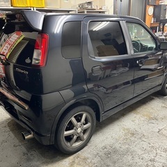 平成15年 Kei ワークス HN22S ブラック 走行11.3万キロ 車検8年5月!!の画像