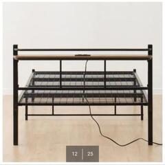 ニトリ　シングルベッドの画像