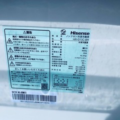 Hisense ノンフロン冷凍冷蔵庫  HR-G13C-BRの画像