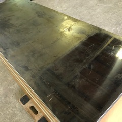 ステンレス天板のキッチンカウンター ナチュラル 120cm×46cm×高さ84cmの画像