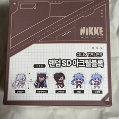 勝利の女神:NIKKE ニケ韓国限定アクリルブロック全5種5個セットの画像