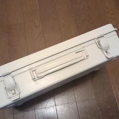 7/21までの限定出品！無印良品 スチール工具箱　道具箱 道具入れMUJIの画像