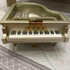 ピアノ型　ジュエリーBOX オルゴールの画像