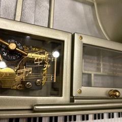 ピアノ型　ジュエリーBOX オルゴールの画像