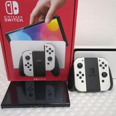 ニンテンドースイッチ 有機EL ホワイト 箱 付属品  Nintendo Switch 本体 スイッチ任天堂 ゲーム の画像