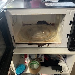 電子レンジ　内部かなりキズあり（7月28日までの画像