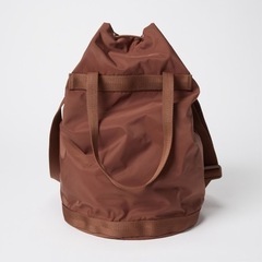 美品UNIQLO U バケットバッグ(ラージ)の画像