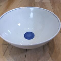 砥部焼　ボウル　大　（中古品）の画像