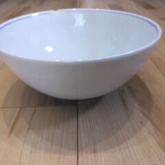 砥部焼　ボウル　大　（中古品）の画像