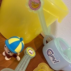 おさるのジョージ　ぬいぐるみ　お砂場セット　セットの画像