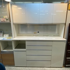 【愛品館 江戸川店 】4枚スイング扉キッチンボード PAMOUNA（パモウナ）の画像