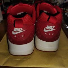 NIKE AIRMAX レッド スニーカー 25cmの画像
