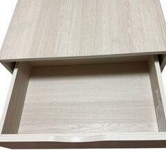 【極美品】フローティングテーブル ニトリ ホワイトの画像