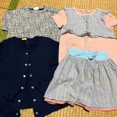 女の子　110-120 長袖　半袖の画像
