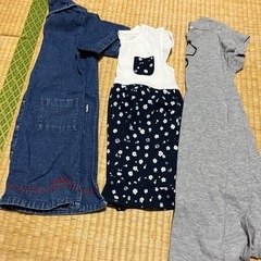 女の子　110-120 長袖　半袖の画像
