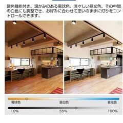 Pirlamp スポットライト 4個セット ダクトレール用の画像