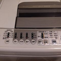 美品　部屋干しカラッと乾燥機搭載　風呂ポンプ内蔵　6kg大容量　東芝　白い約束の画像