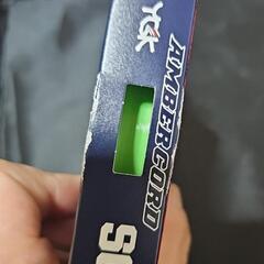 YGK(ヨツアミ)　エステルライン AMBERCORD SG SPET　150m　2.1lb(#0.4) 失透グリーン　新品の画像