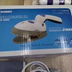 極上美品　ハンディアイロン　スチーマー　アイロン　ハンガーラック　アイロンの画像